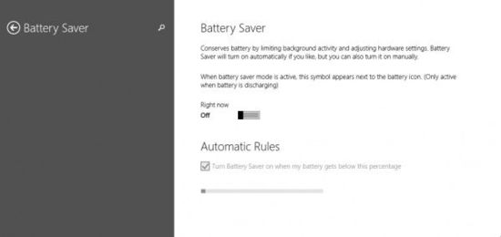 Windows 10 Build 9860新功能:Battery Saver节能模式