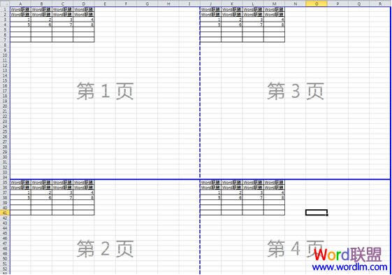 Excel表格如何分页打印、自动分页、取消分页等技巧