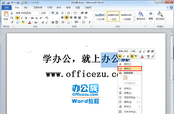 Word2010中Insert键的妙用