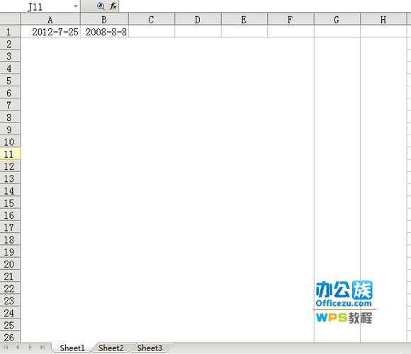 如何利用WPS表格制作小型倒计时