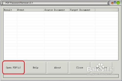 怎样用PDF Password Remover软件破解PDF文件