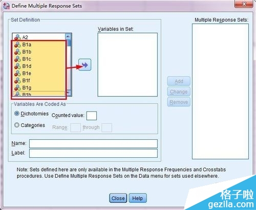 SPSS实例：[7]多选题如何做交叉分析