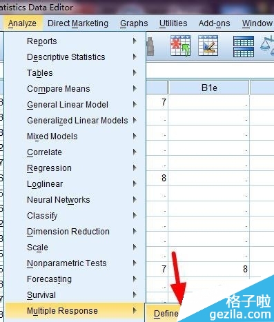 SPSS实例：[7]多选题如何做交叉分析