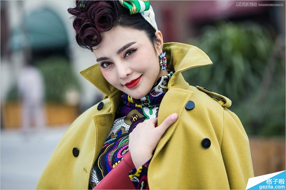 Photoshop通过液化工具打造完美的人像效果,PS教程,素材中国