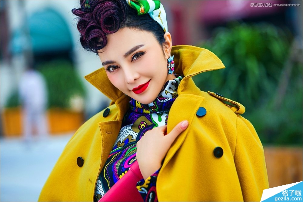 Photoshop通过液化工具打造完美的人像效果,PS教程,素材中国