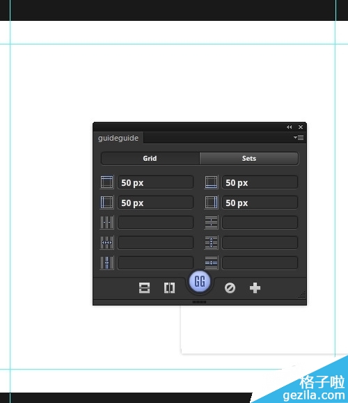 Photoshop安装guidegui辅助线扩展面板插件图文教程