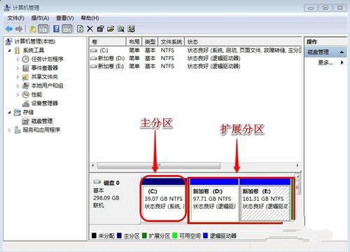 w7c盘系统增加空间