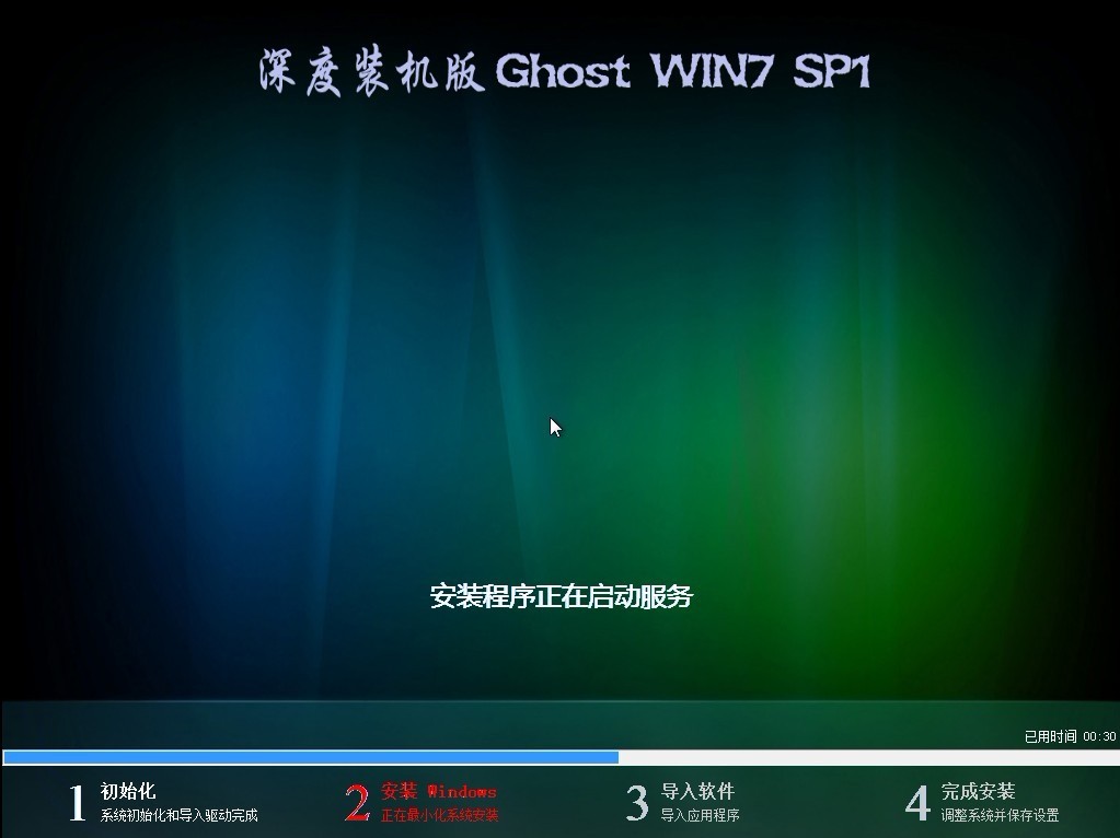 深度技术与雨林木风